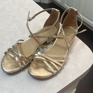 Gold Naturalizer Sandals
